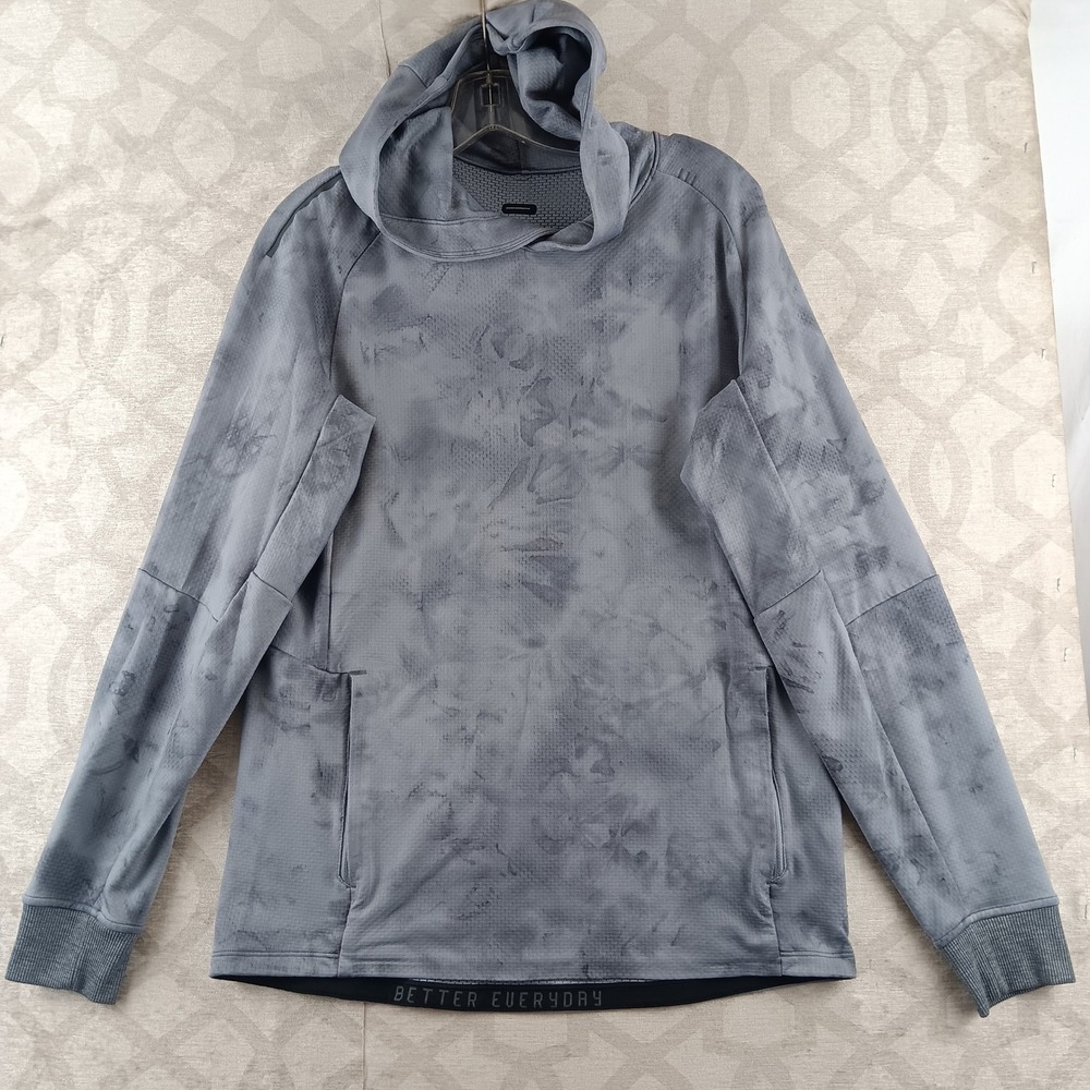 Lululemon Grey Hoodie Sweatshirt Pullover Athleisure Mens Activewear Small